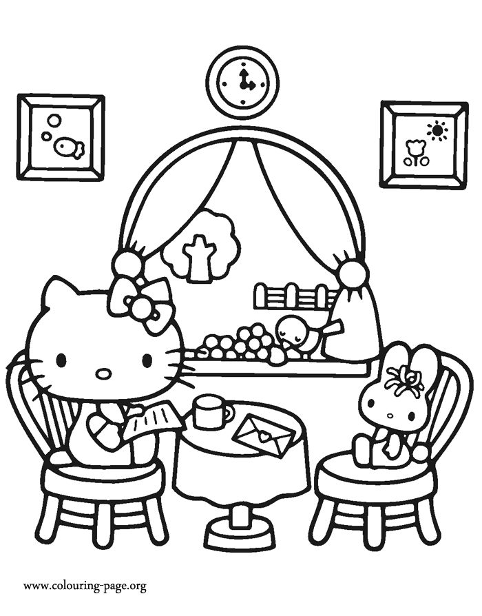 cafe coloring pages - photo #11