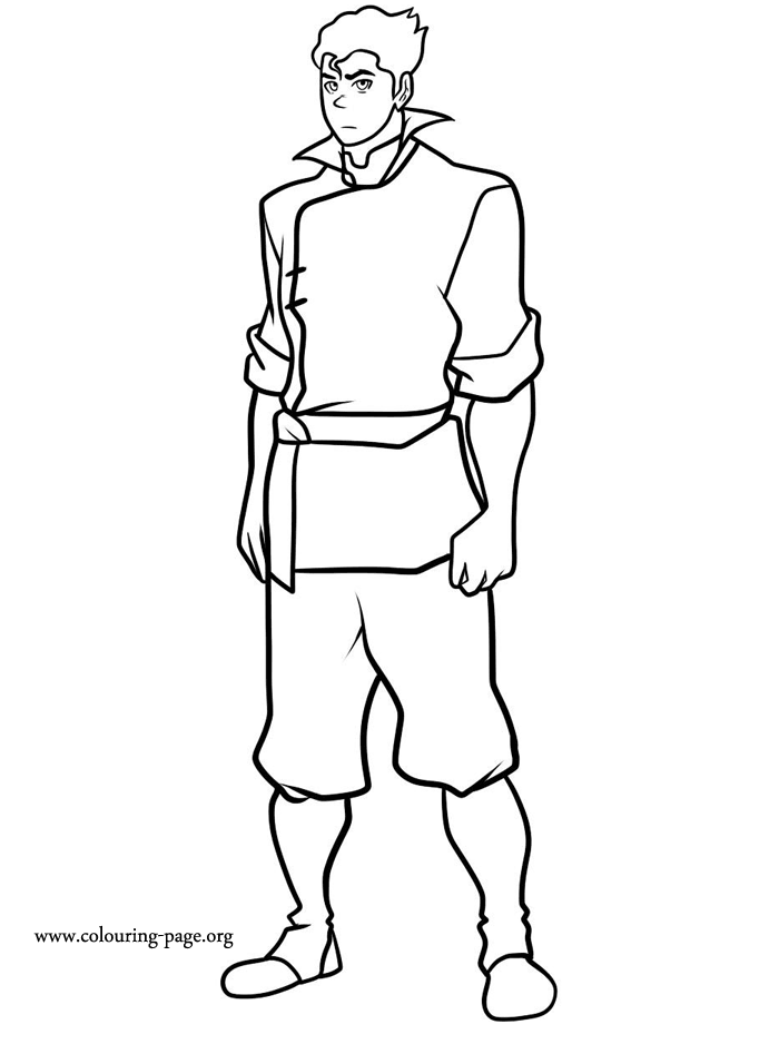Bolin coloring page