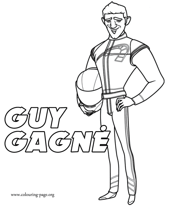 Guy Magné coloring page