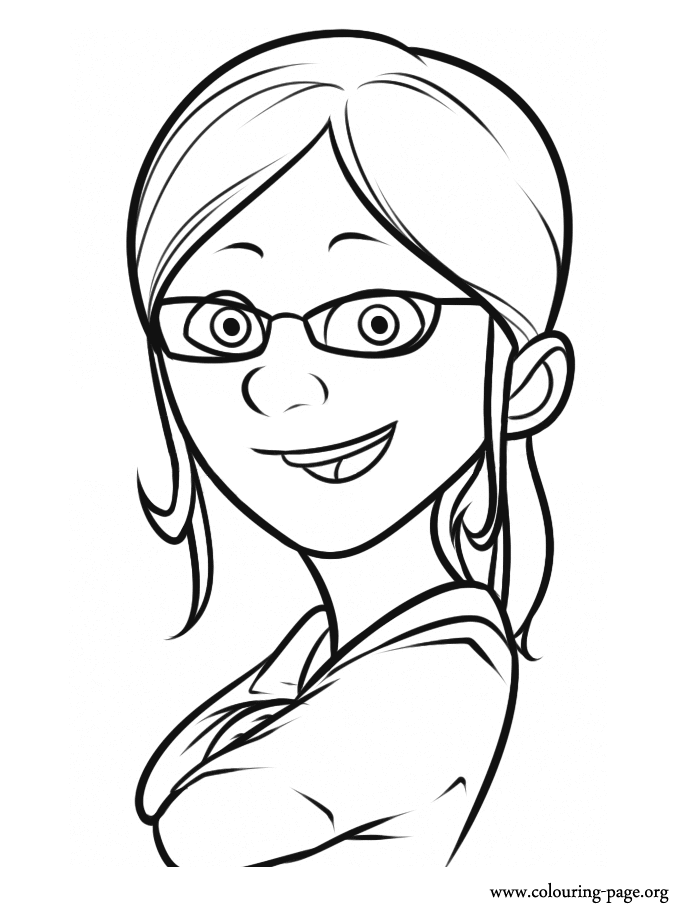 Margo coloring page