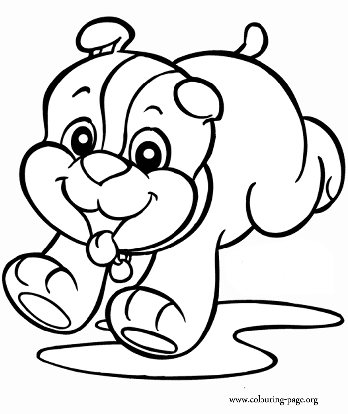 y puppy Colouring Pages