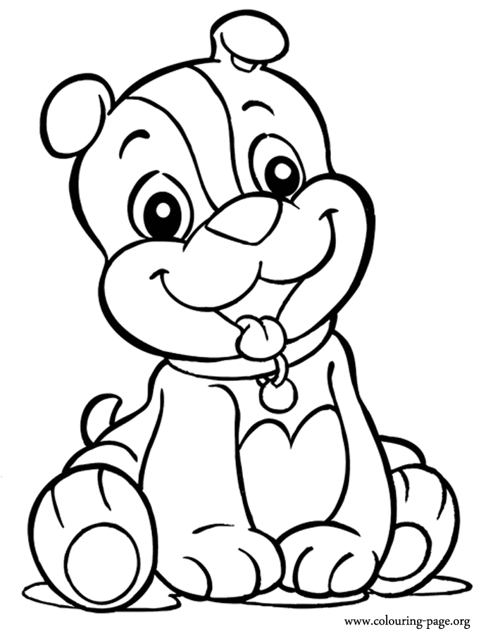 Puppy Dog In Colouring Pages puppy-dog-in-colouring-pages