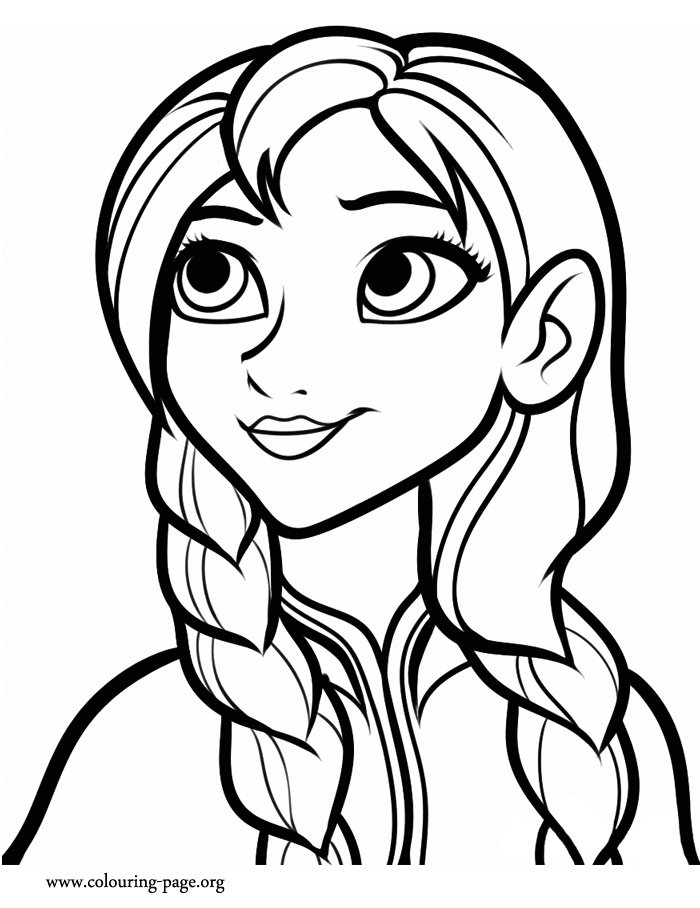 baby anna frozen coloring pages - photo #42