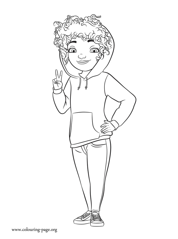 Tip Tucci coloring page