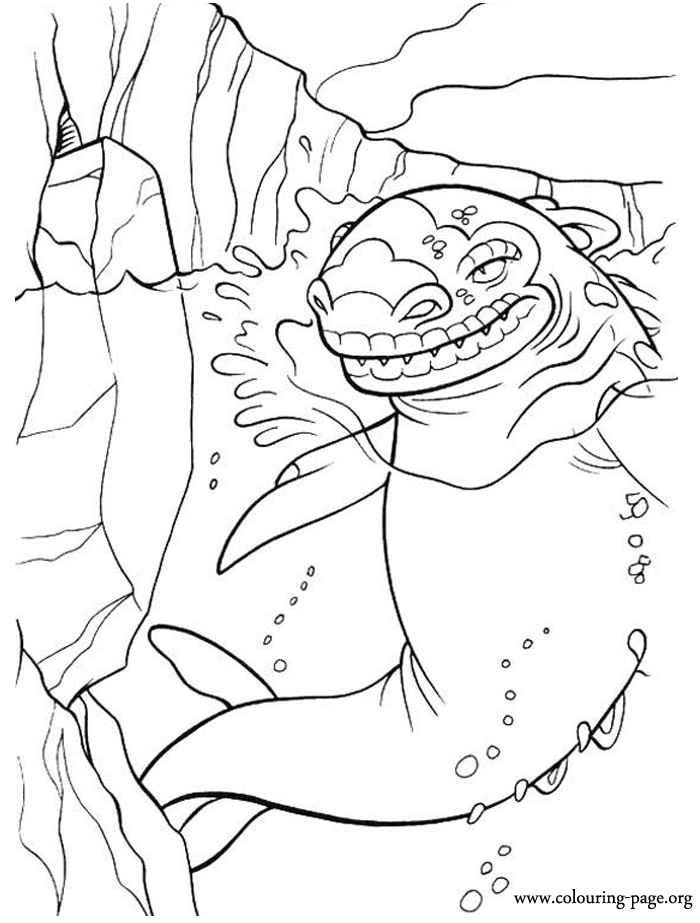 ice age 2 coloring pages - photo #22