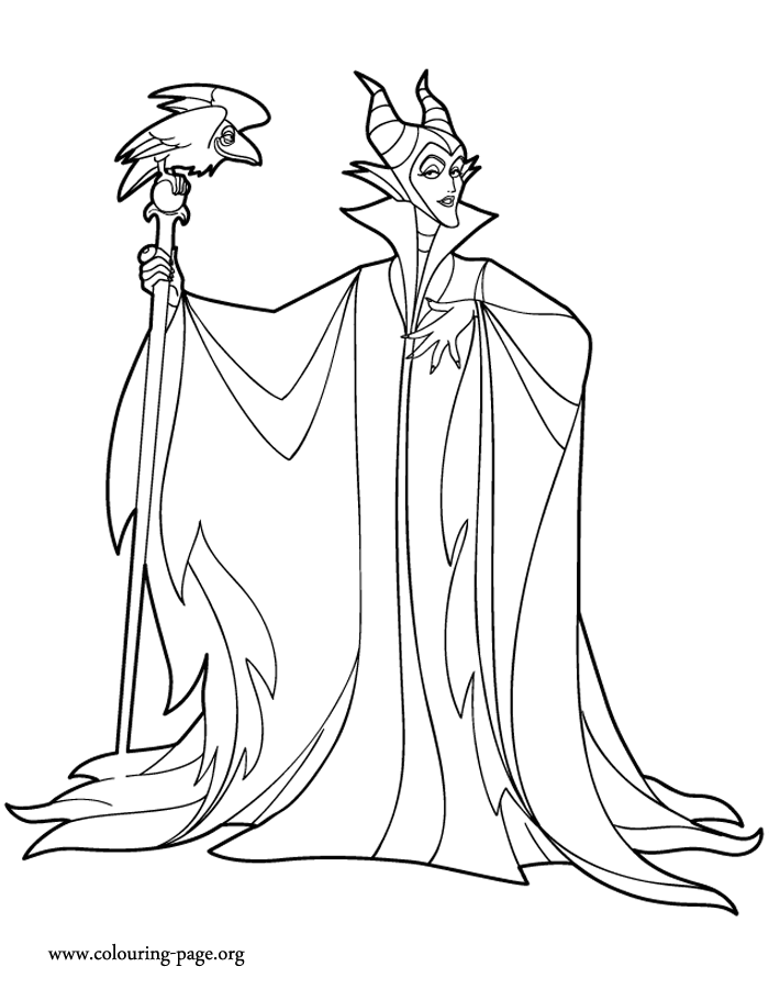 maleficent printable coloring pages 07
