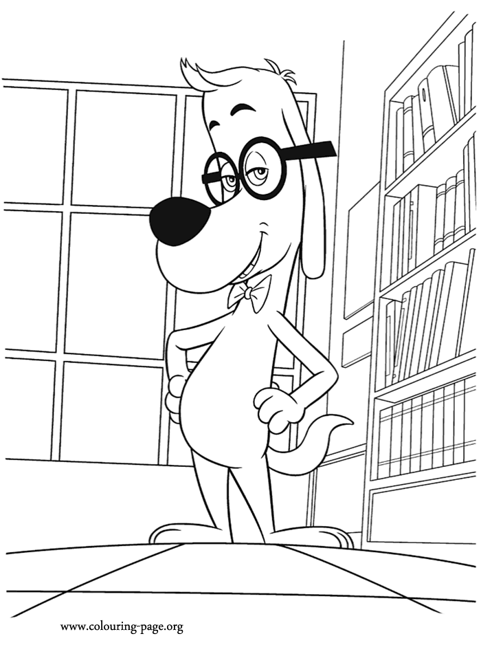 mr peabody sherman coloring pages 15