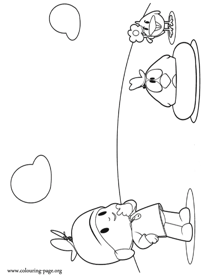 pocoyo coloring pages 29