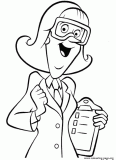 Dr. Krunklehorn coloring page