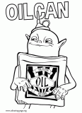 Oil Can coloring page