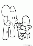 Pocoyo Coloring Pages