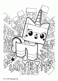 The Lego Movie Coloring Pages