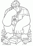 Disney's Wreck-It Ralph coloring page