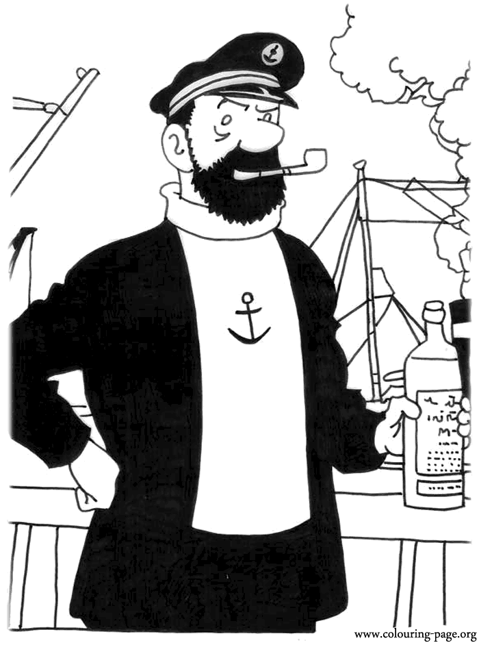 The Adventures of Tintin Captain Archibald Haddock