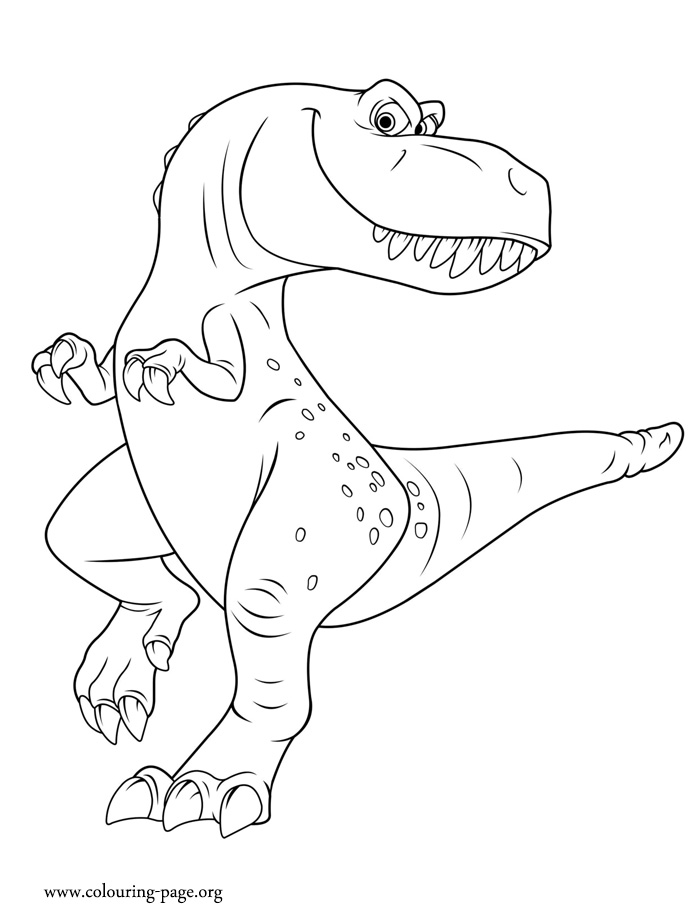 The Good Dinosaur - Ramsey coloring page