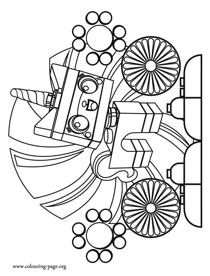 The Lego Movie - Uni-Kitty coloring page