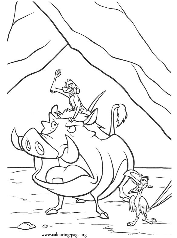 zazu lion king coloring pages - photo #21