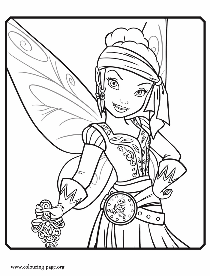 garden pixie coloring pages - photo #13
