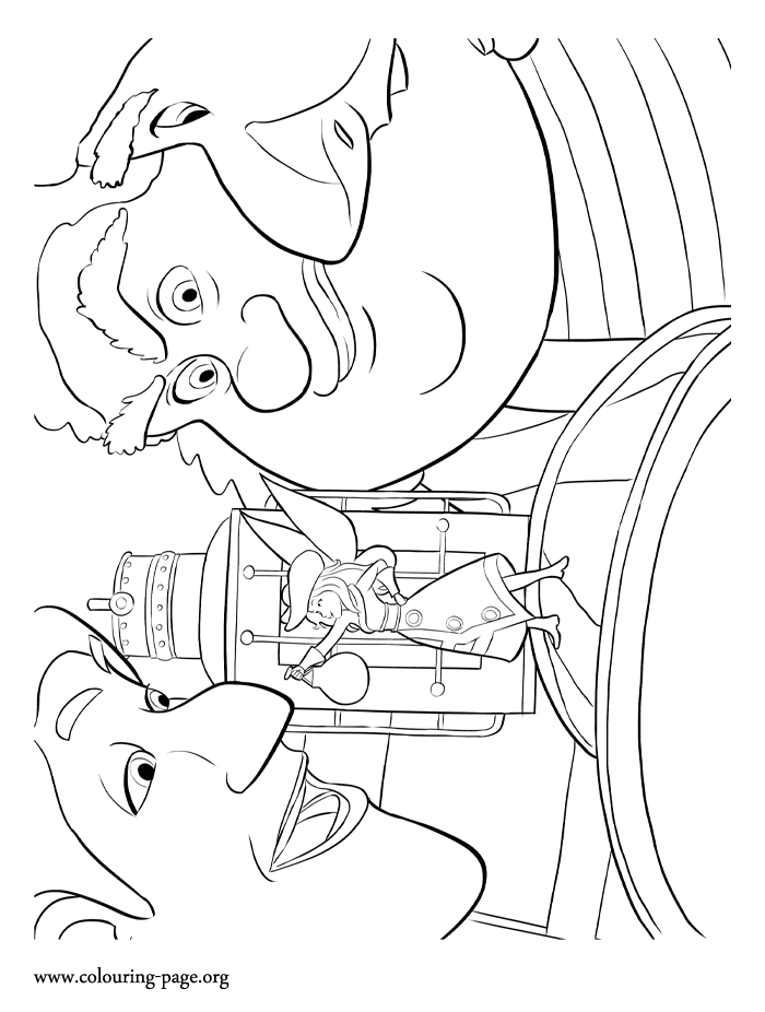 Zarina and the pirates coloring page Zarina and the pirates coloring page