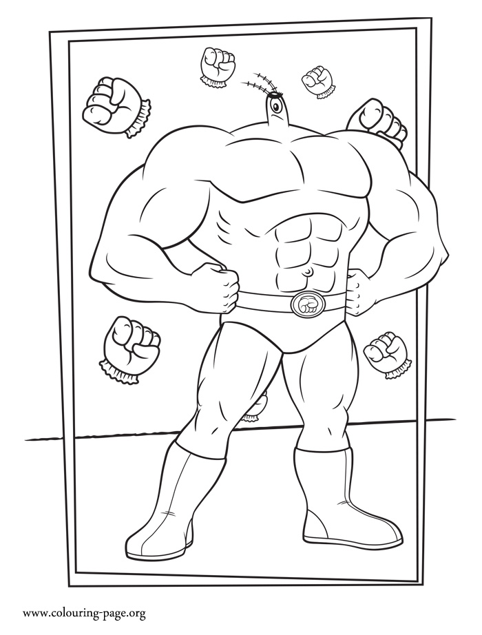 Spongebob The Movie Coloring Pages