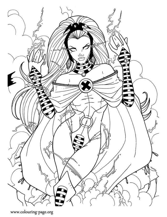 xmen and coloring pages - photo #24