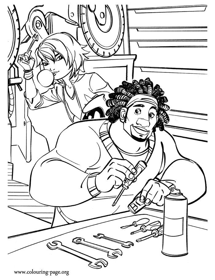 Coloriage Big Hero 6