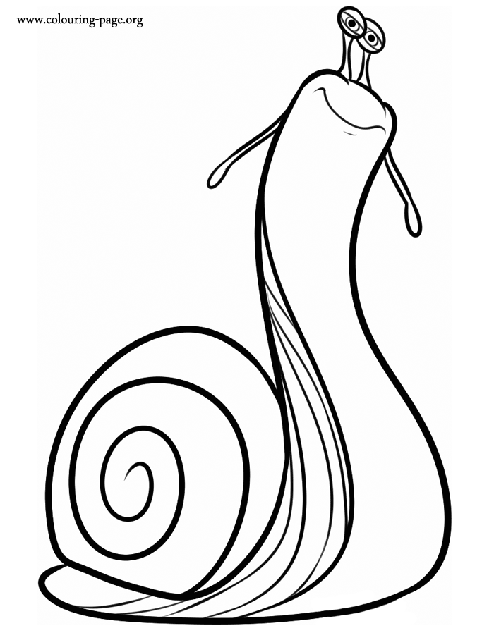 Grub coloring page