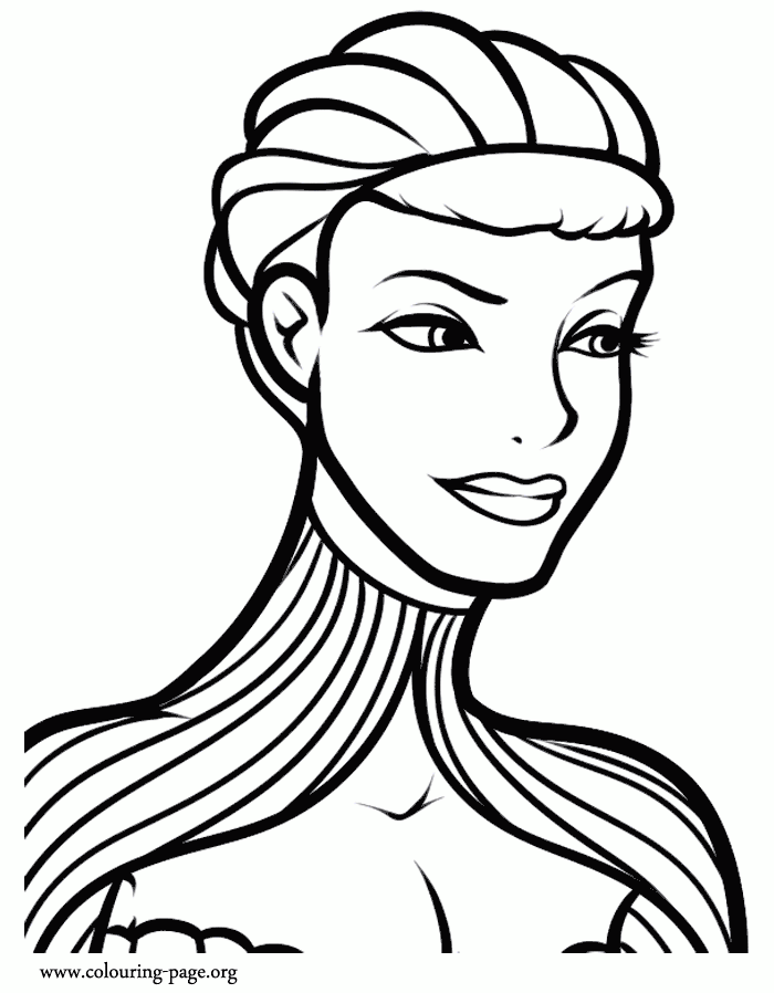 Queen Tara coloring page