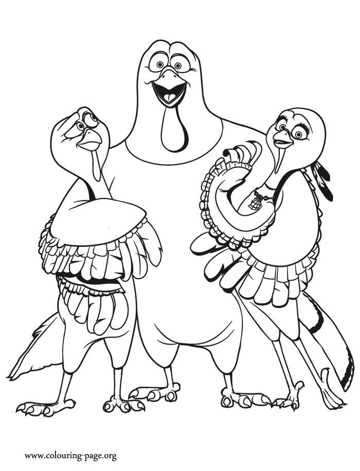 Jake, Reggie and Jenny coloring page