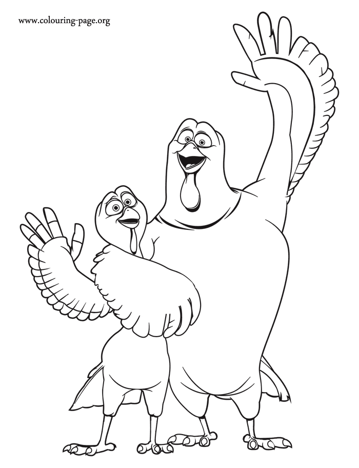 Jake and Reggie coloring page