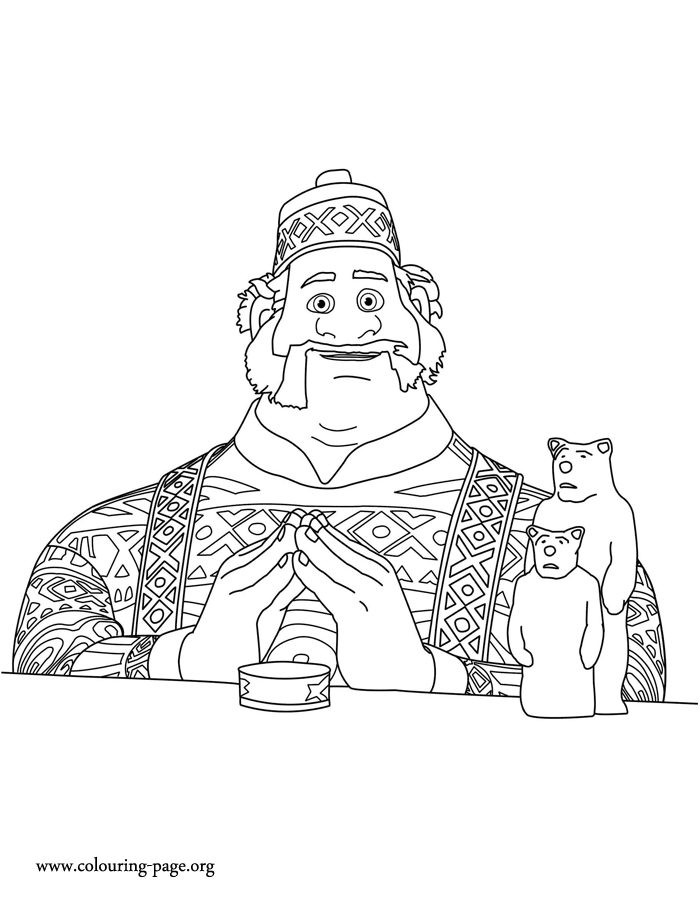 Oaken coloring page
