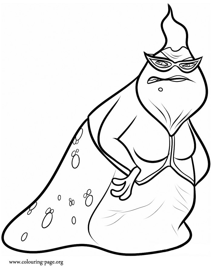 Roz coloring page