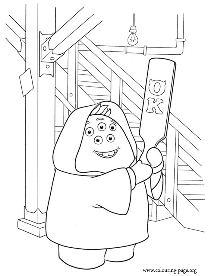 Squishy is a member of OK coloring page