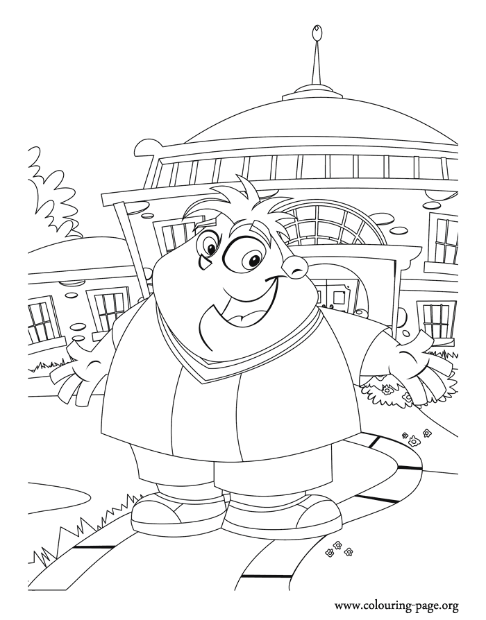 Ben coloring page