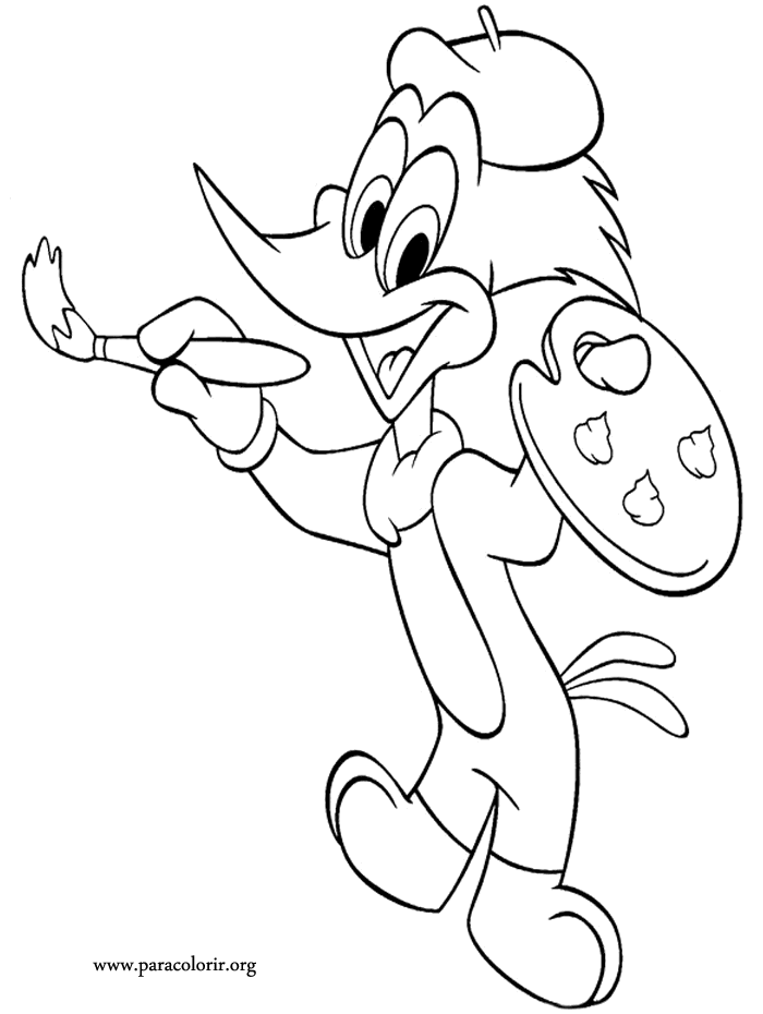 Woody Woodpecker Artist