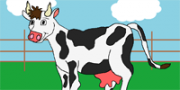 Cows and Calves printable coloring pages