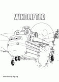 Windlifter, a heavy-lift helicopter coloring page