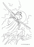 Dusty Crophopper coloring page