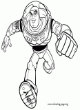 Buzz Lightyear coloring page