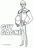 Guy Magné coloring page