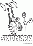Skidmark coloring page