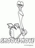 Smoove Move coloring page