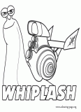 Whiplash coloring page