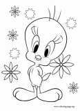 Tweety Bird coloring page