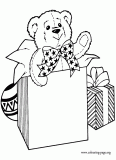 Cute Teddy Bear coloring page