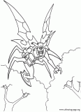 Stinkfly Alien coloring page
