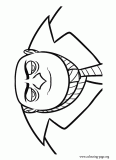 The villain Gru coloring page