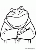 Bufo coloring page