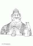 Oaken coloring page