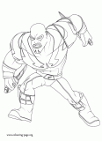 Drax coloring page